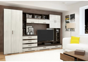 Стенка Коста Венге/ крафт белый (прованс) в Междуреченском - mezhdurechenskij.mebel-tymen.ru | фото