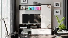 Стенка «Сиена» Венге Цаво/Дуб Молочный в Междуреченском - mezhdurechenskij.mebel-tymen.ru | фото