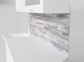 Стеновая панель в цвет столешницы 3,0 м в Междуреченском - mezhdurechenskij.mebel-tymen.ru | фото