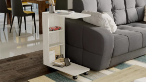 Стол журнальный тип 14 Дуб крафт белый в Междуреченском - mezhdurechenskij.mebel-tymen.ru | фото