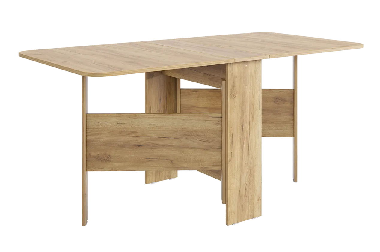 Стол-книжка раскладной Мечта 2 (дуб крафт золотой/дуб крафт золотой) в Междуреченском - mezhdurechenskij.mebel-tymen.ru | фото