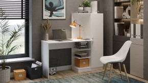 Стол компьютерный «Бейсик» Белый в Междуреченском - mezhdurechenskij.mebel-tymen.ru | фото