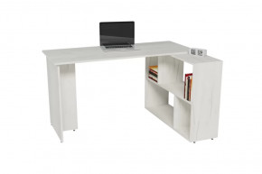 Стол письменный с тумбой СП-3 дуб грей Герда в Междуреченском - mezhdurechenskij.mebel-tymen.ru | фото