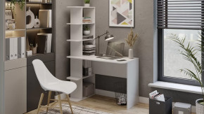 Стол письменный тип 4 Белый Ясень в Междуреченском - mezhdurechenskij.mebel-tymen.ru | фото