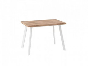 Стол раздвижной Borg-110, дуб каньон/белый в Междуреченском - mezhdurechenskij.mebel-tymen.ru | фото