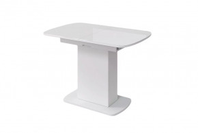 Стол Соренто-2, белый/белый глянец в Междуреченском - mezhdurechenskij.mebel-tymen.ru | фото