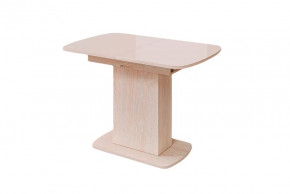 Стол Соренто-2, ваниль/дуб атланта в Междуреченском - mezhdurechenskij.mebel-tymen.ru | фото