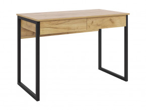 Стол Юниор дуб крафт золотой/черный муар в Междуреченском - mezhdurechenskij.mebel-tymen.ru | фото