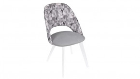 Стул Сириус тип 1 Белый матовый/тк. №123/тк.121 в Междуреченском - mezhdurechenskij.mebel-tymen.ru | фото