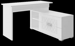 Тиффани подростковая М18 Стол угловой в Междуреченском - mezhdurechenskij.mebel-tymen.ru | фото