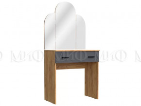 Трельяж Басямиф, графит/дуб крафт в Междуреченском - mezhdurechenskij.mebel-tymen.ru | фото