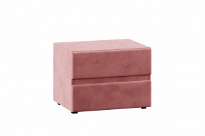 Тумба Эстер Велюр Ультра коралл в Междуреченском - mezhdurechenskij.mebel-tymen.ru | фото