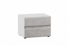 Тумба Эстер Велюр Ультра Смог в Междуреченском - mezhdurechenskij.mebel-tymen.ru | фото