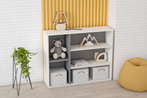 Тумба Клео Т-2, 490 мм, графит, миндаль Диал в Междуреченском - mezhdurechenskij.mebel-tymen.ru | фото