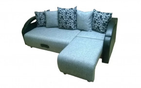 Угловой диван трансформер Юпитер Аслан серый в Междуреченском - mezhdurechenskij.mebel-tymen.ru | фото