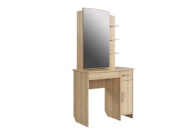 Трюмо Виктория-1 дуб сонома в Междуреченском - mezhdurechenskij.mebel-tymen.ru | фото