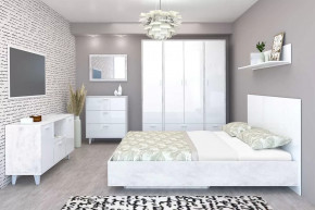 ЭГО Спальня №ББ-1 Диал в Междуреченском - mezhdurechenskij.mebel-tymen.ru | фото